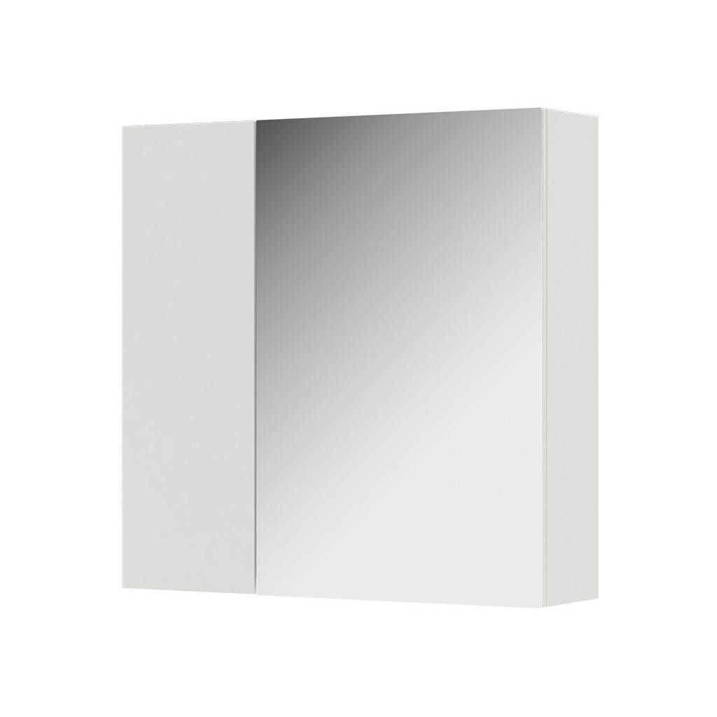 Vicco KOUPELNOVÁ ZRCADLOVÁ SKŘÍŇKA Leopold Bílá 60 x 59.2 cm S policemi a 1 zrcadlovými dvířky