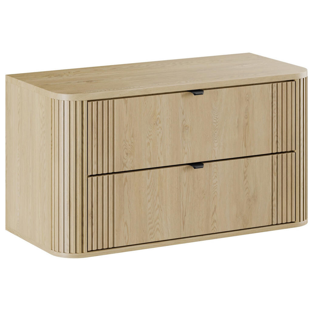 Badplaats SKŘÍŇKA POD UMYVADLO Cremona 2 zásuvka dub - 100 x 46 x 54 cm