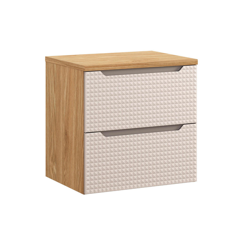 Petits-meubles SKŘÍŇKA POD UMYVADLO 60cm Mallory Béžová a dřevo