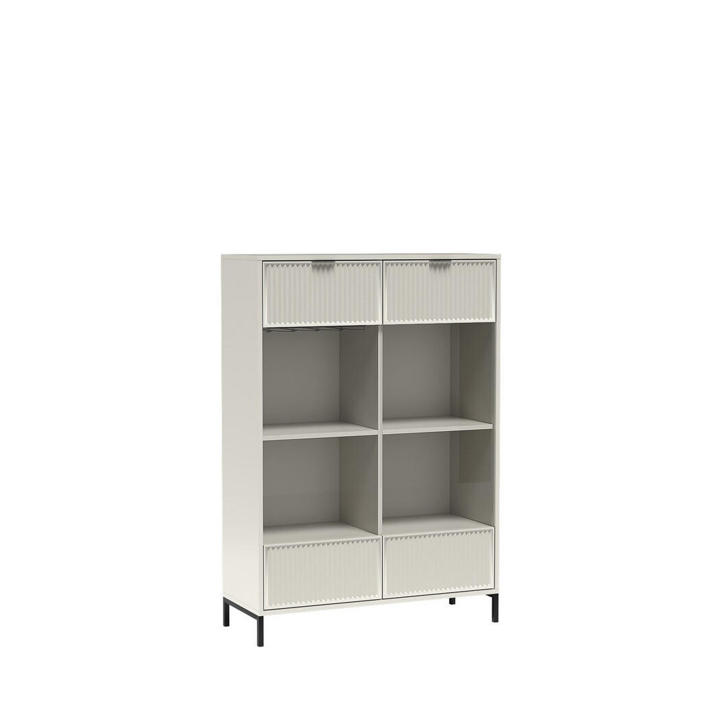 MASSENO VITRÍNA ZIGO 104,8/150/40,6 cm Kašmír