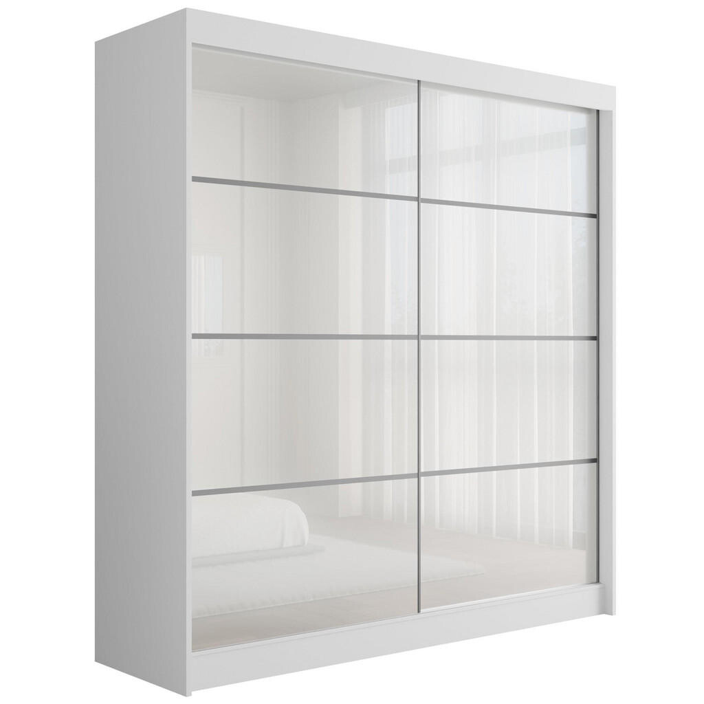 ALTDECOR ŠATNÍ SKŘÍŇ PEKA III – 200 cm – bílá