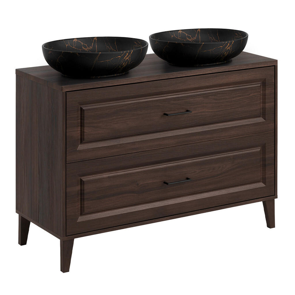 Petits-meubles DVOJUMYVADLO 120cm Moka Dřevo