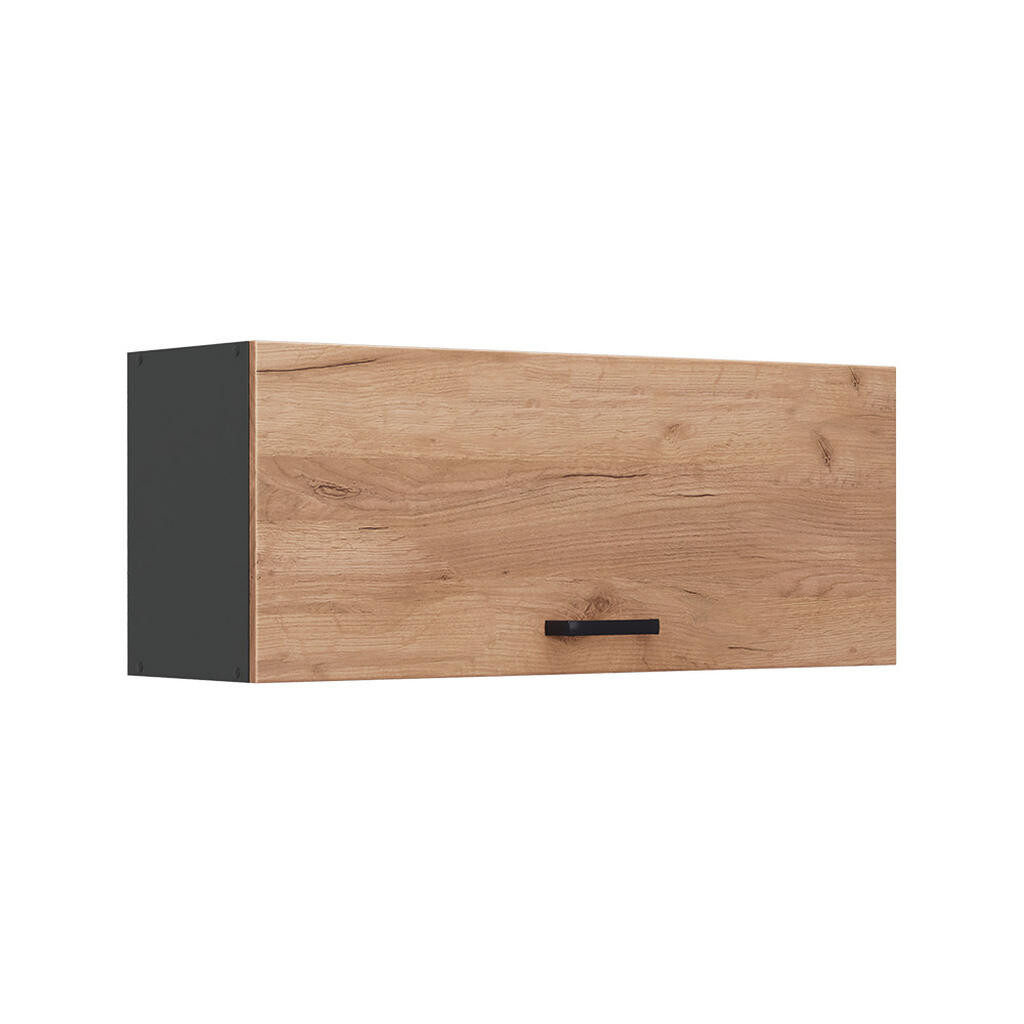 Vicco VĚŠÁK NA STĚNU R-Line, Zlatý mocný dub/Antracit, 100 cm Plochý