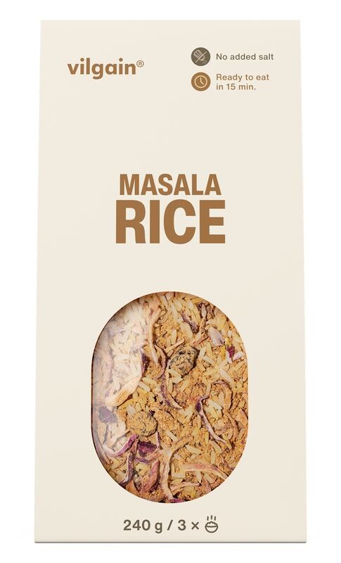 Vilgain Masala rýže – 240 g