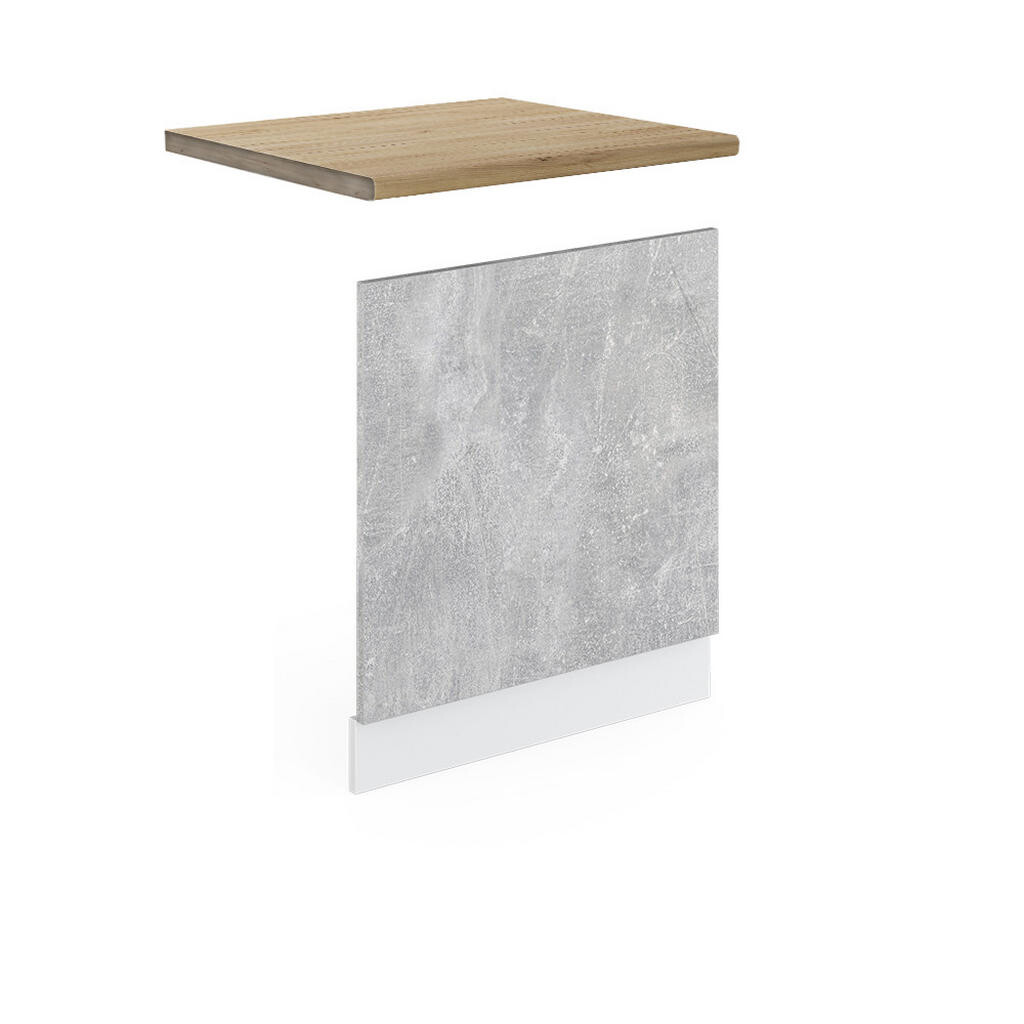 Vicco PŘEDNÍ PANEL R-Line Beton 60 cm , PD Dub