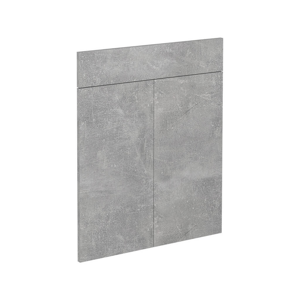 Vicco KUCHYŇSKÁ DVÍŘKA R-Line Beton 59.6 x 70.8 cm nábytková čela pro spodní skříňku se zásuvkami