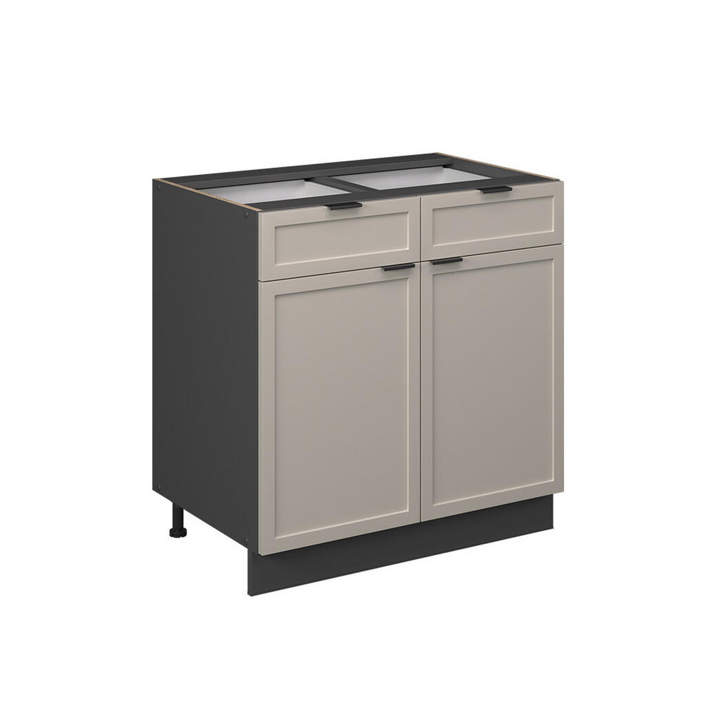 Vicco SPODNÍ SKŘÍŇKA KUCHYŇSKÉ LINKY Fame-Line GreyBeige 80 cm bez pracovní desky