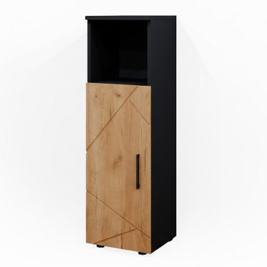 Vicco STŘEDNÍ SKŘÍŇKA Irma Zlatý dub power/antracit 30 x 95 cm