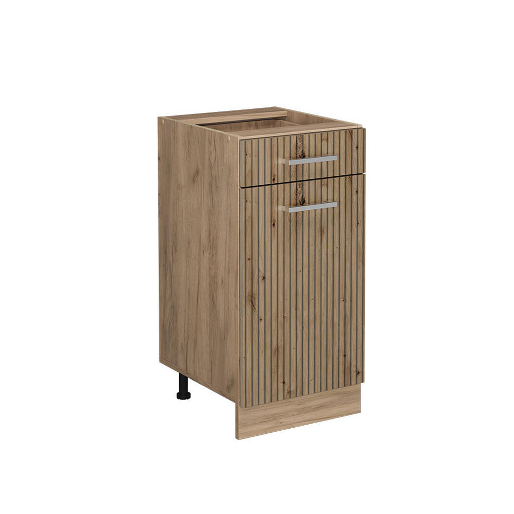 Vicco SPODNÍ SKŘÍŇKA KUCHYŇSKÉ LINKY R-Line Řemeslný dub 40 cm bez pracovní desky