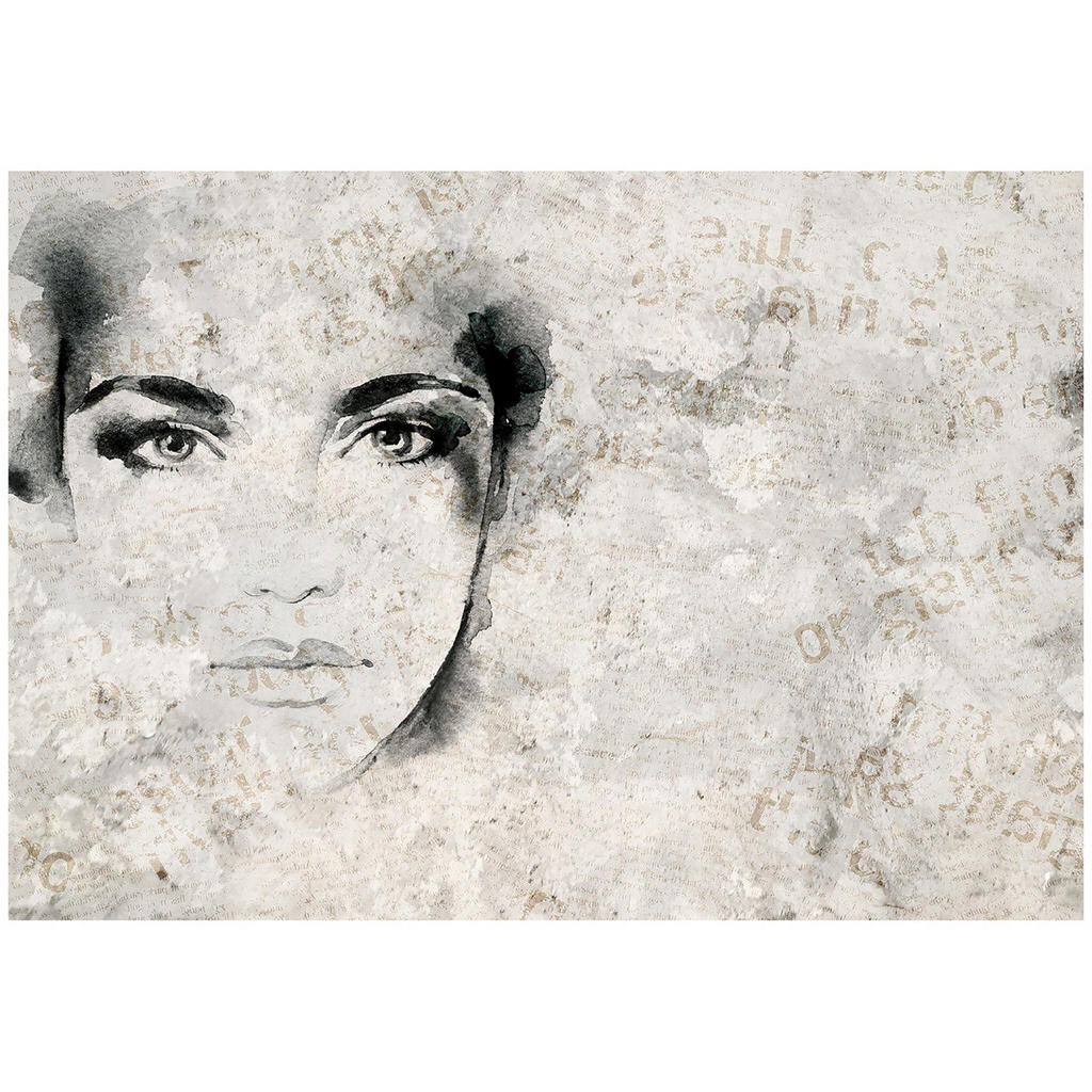 Wallarena ABSTRAKTNÍ fototapeta ženy v šedém 254x184 cm
