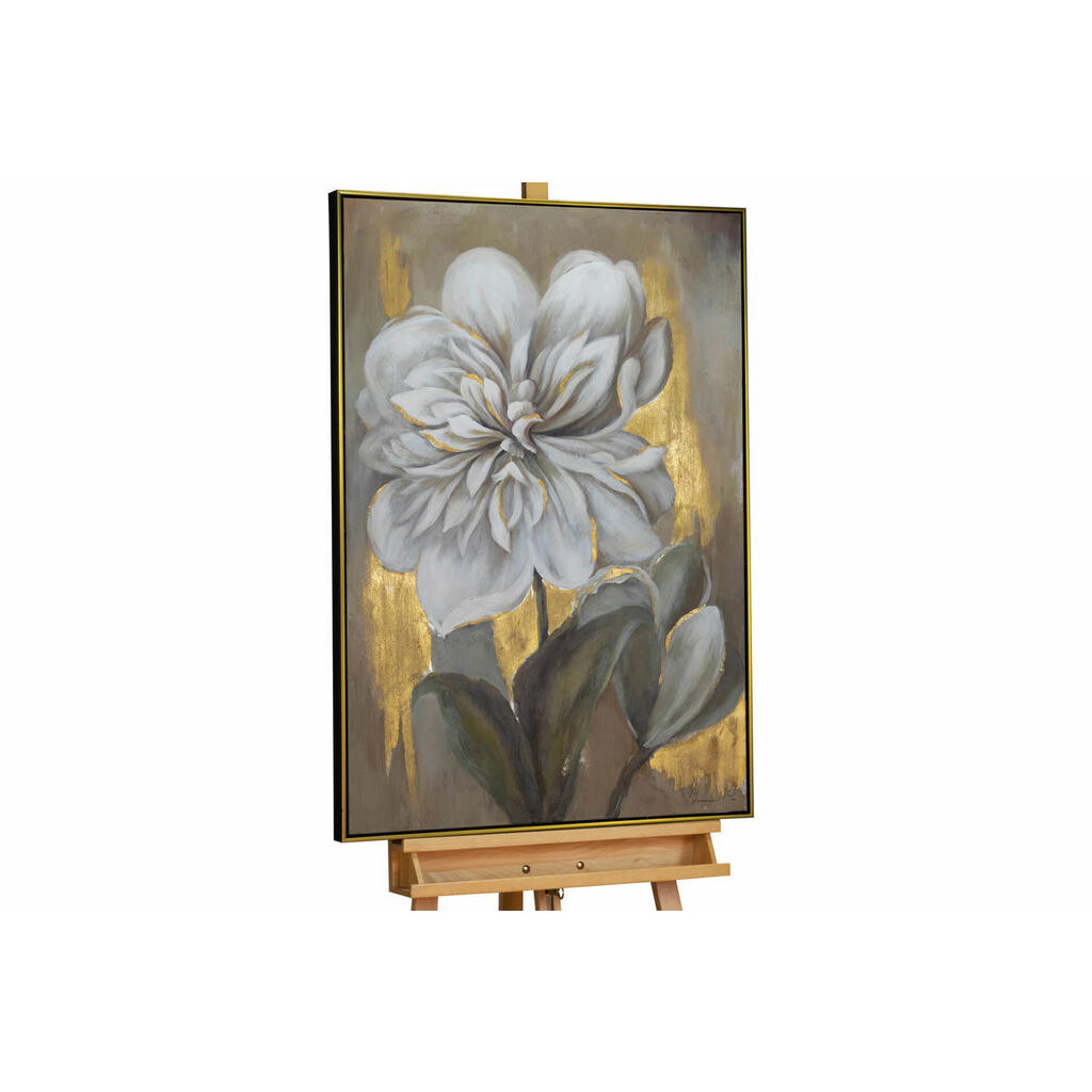 KUNSTLOFT RUČNĚ MALOVANÝ AKRYLOVÝ OBRAZ BÍLÝ/BÉŽOVÝ, 78/103 CM