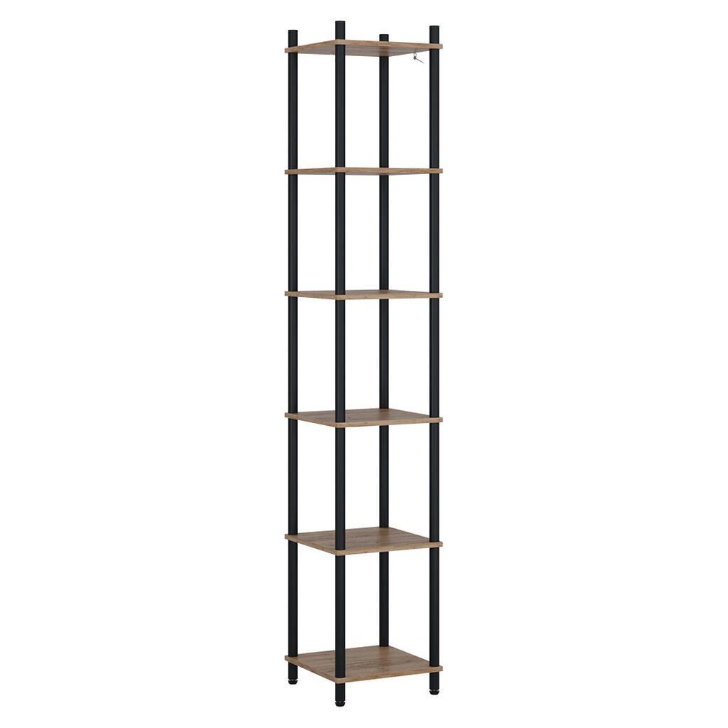 Vicco ROHOVÁ POLICE Bivio Zlatý dub power/antracit 30 x 163.5 cm 6 polic