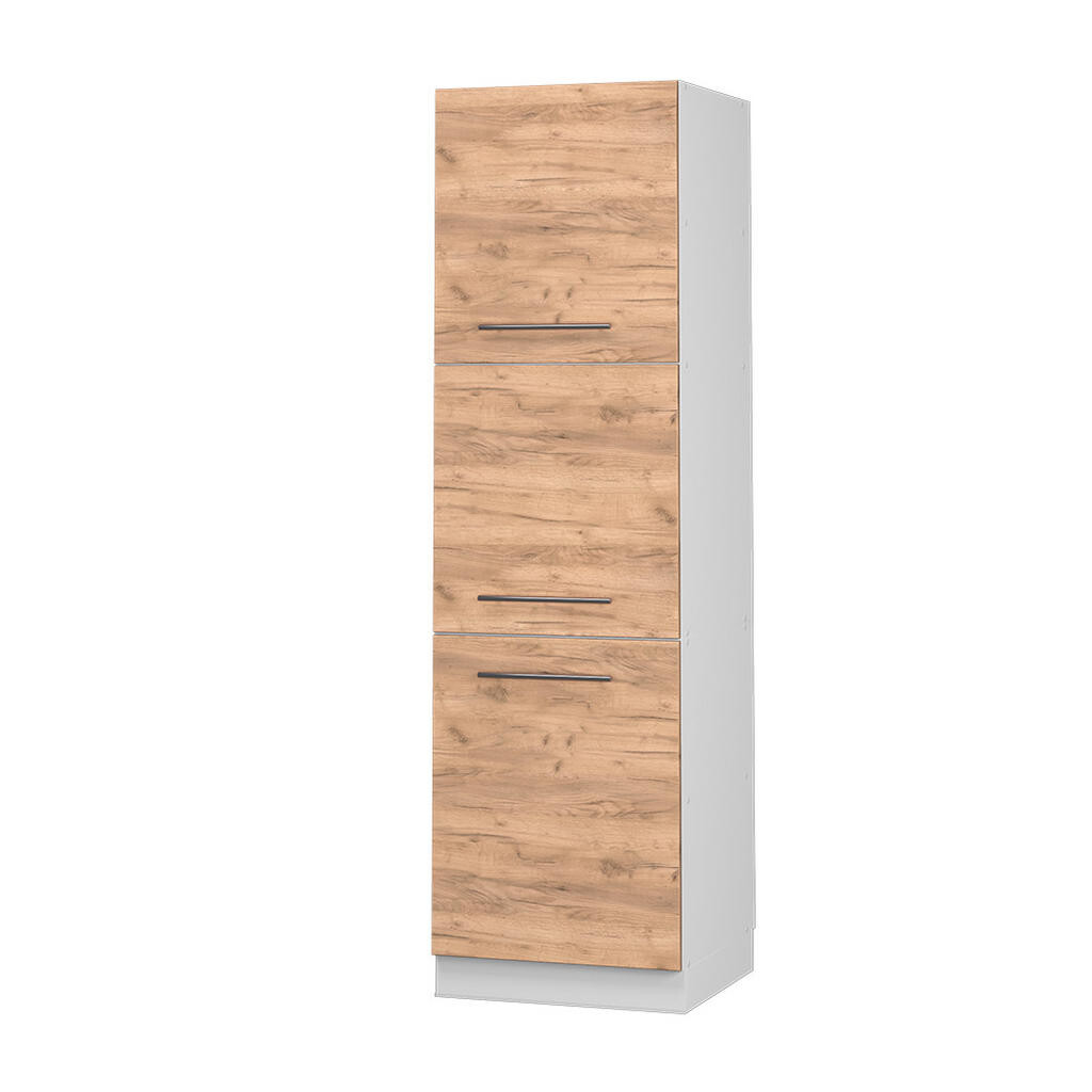 Vicco VYSOKÁ SKŘÍŇ Fame-Line, Zlatý mocný dub/Bílá, 60 cm
