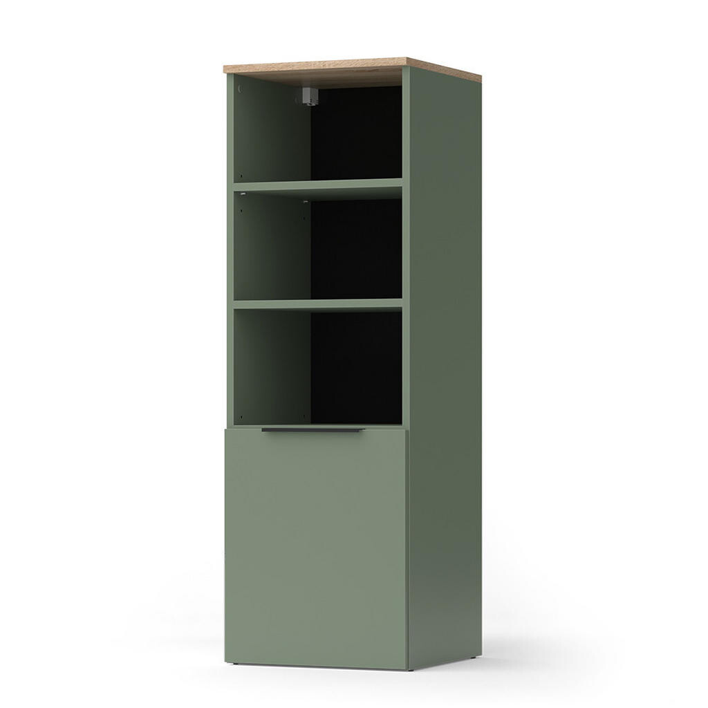 Vicco UNIVERZÁLNÍ SKŘÍŇ Wido Zelená 40.2 x 120 cm s dveřmi