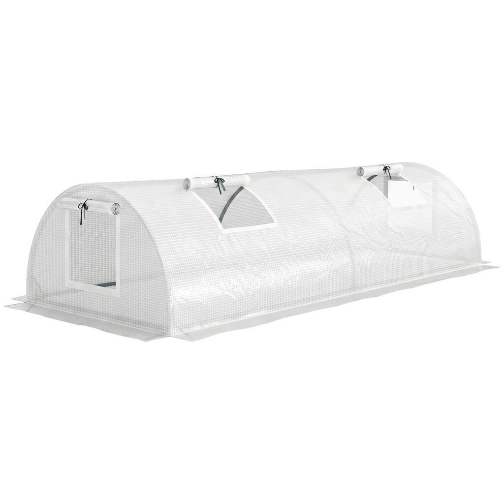 Outsunny SKLENÍK, 200L x 80B x 45H cm