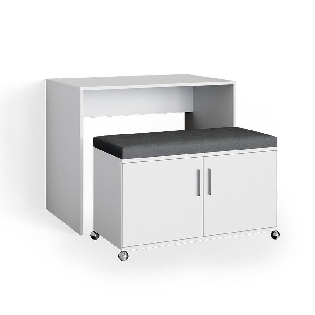 Vicco STŮL Flona Bílá 93.2 cm