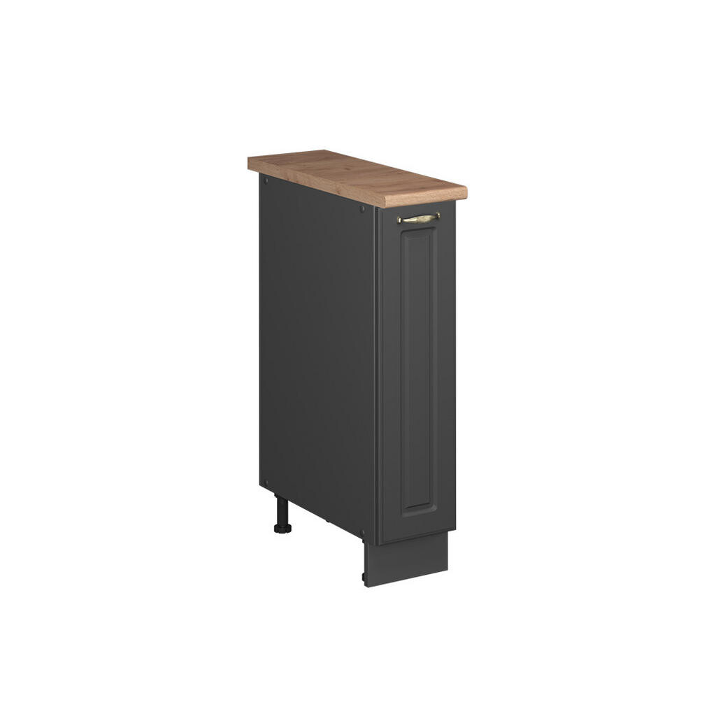 Vicco LÉKÁRNIČKOVÁ SKŘÍŇKA Fame-Line, Anthrazit-Gold Landhaus/Antracit, 20 cm, PD Dub