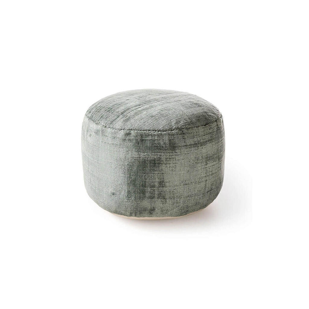 KUNSTLOFT POUF Nova Světle zelená 55x55x30 cm