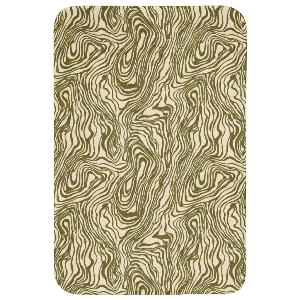 OnlyWow WC PŘEDLOŽKA Abstraktní - Mramor - Zelený 60x90 cm
