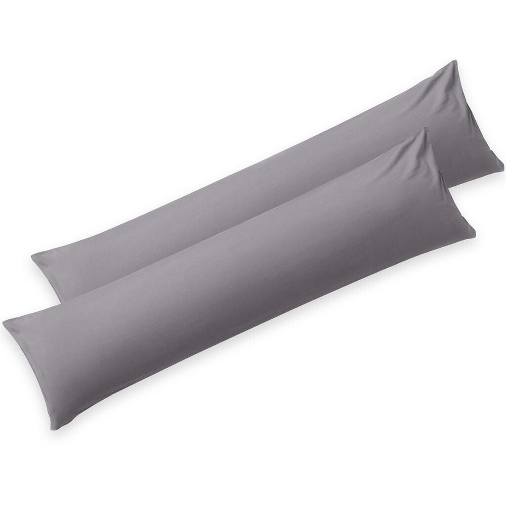 Blumtal POVLAK na polštář Agneta 40/145 cm, sada 2 ks, 100% bavlna, šedá