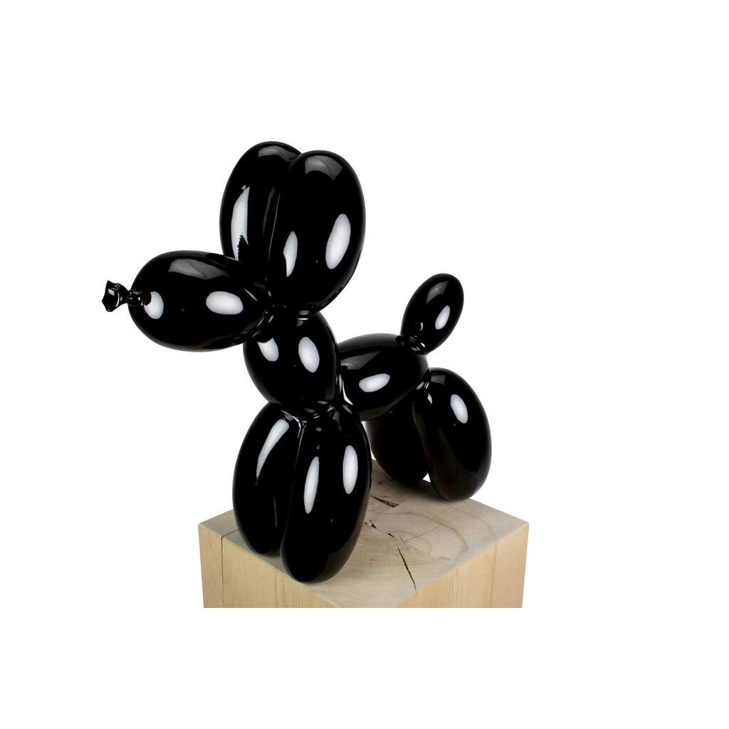 KUNSTLOFT DEKORATIVNÍ SOCHA ČERNÁ, 50/46 CM