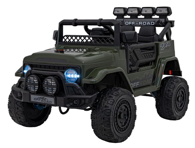 Elektrické autíčko Off-Road CLIMBER zelené