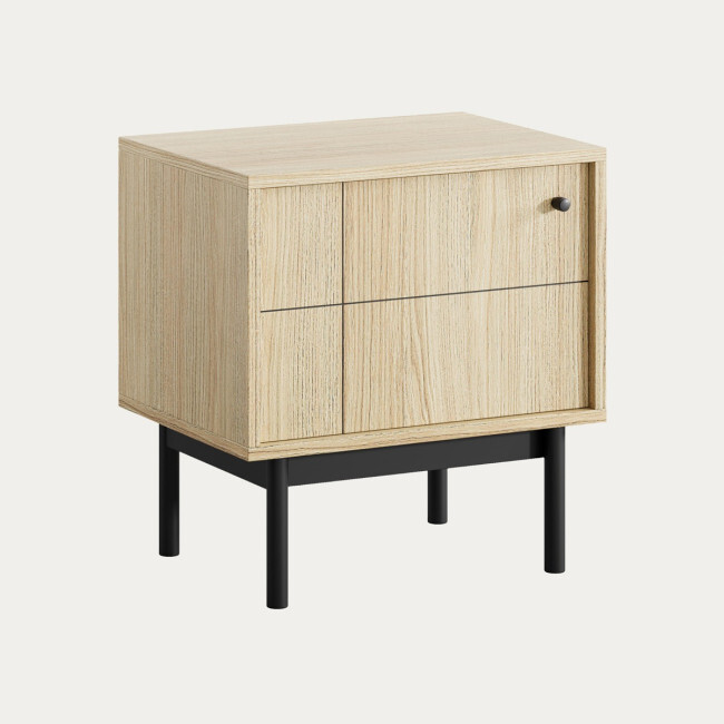 Noční stolek JAPANDI Artea oak 012364