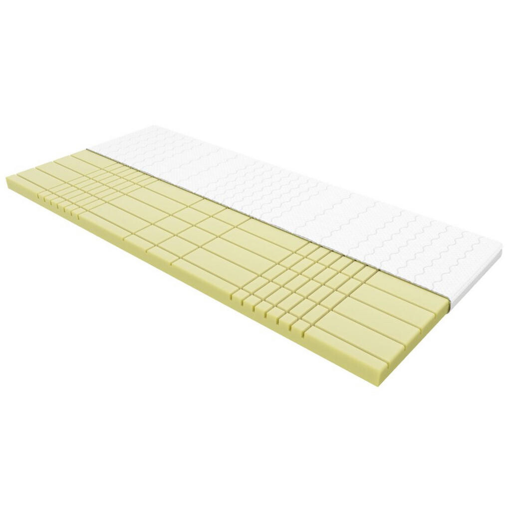 AM Qualitätsmatratzen VRCHNÍ deka ze studené pěny, 7 zón, 160/220 cm - výška 8 cm a potah Tencel