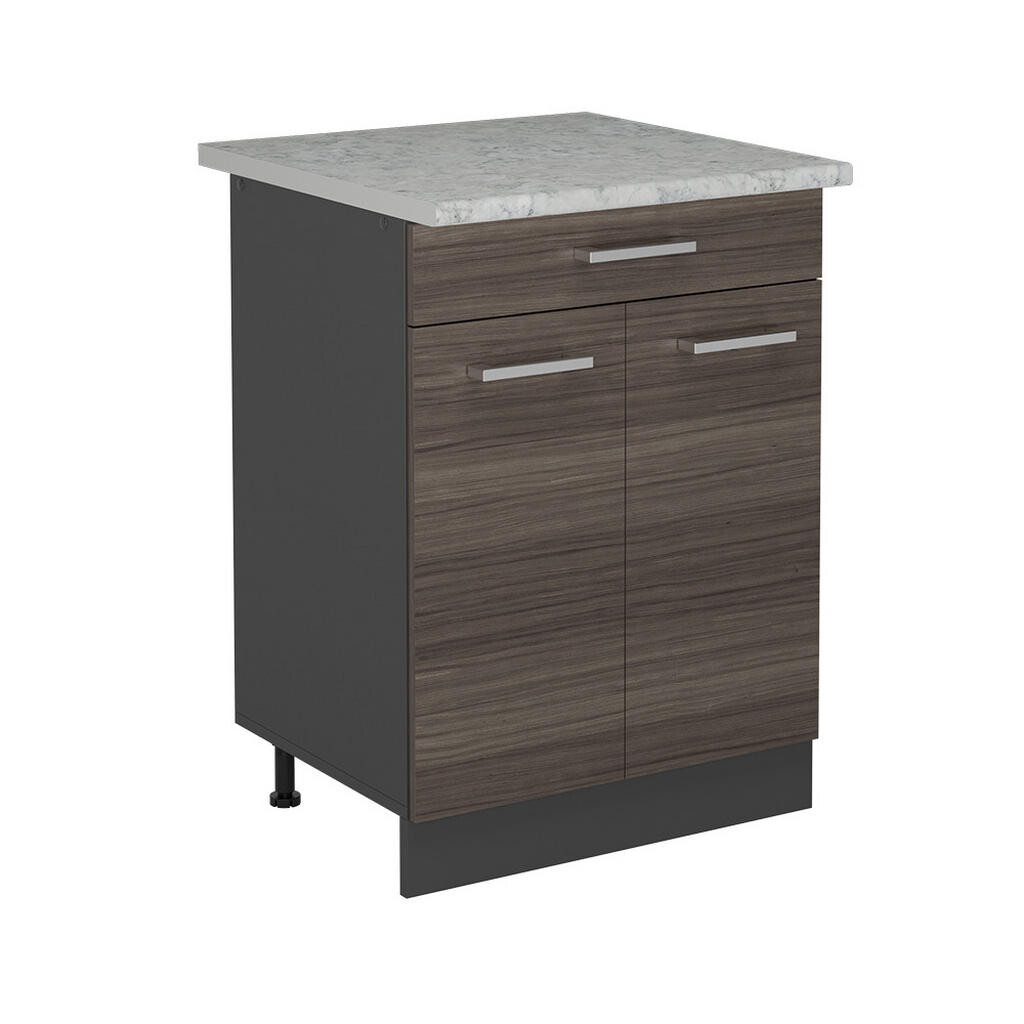 Vicco SPODNÍ SKŘÍŇKA KUCHYŇSKÉ LINKY R-Line Ušlechtilá šedá 60 cm PD Mramor