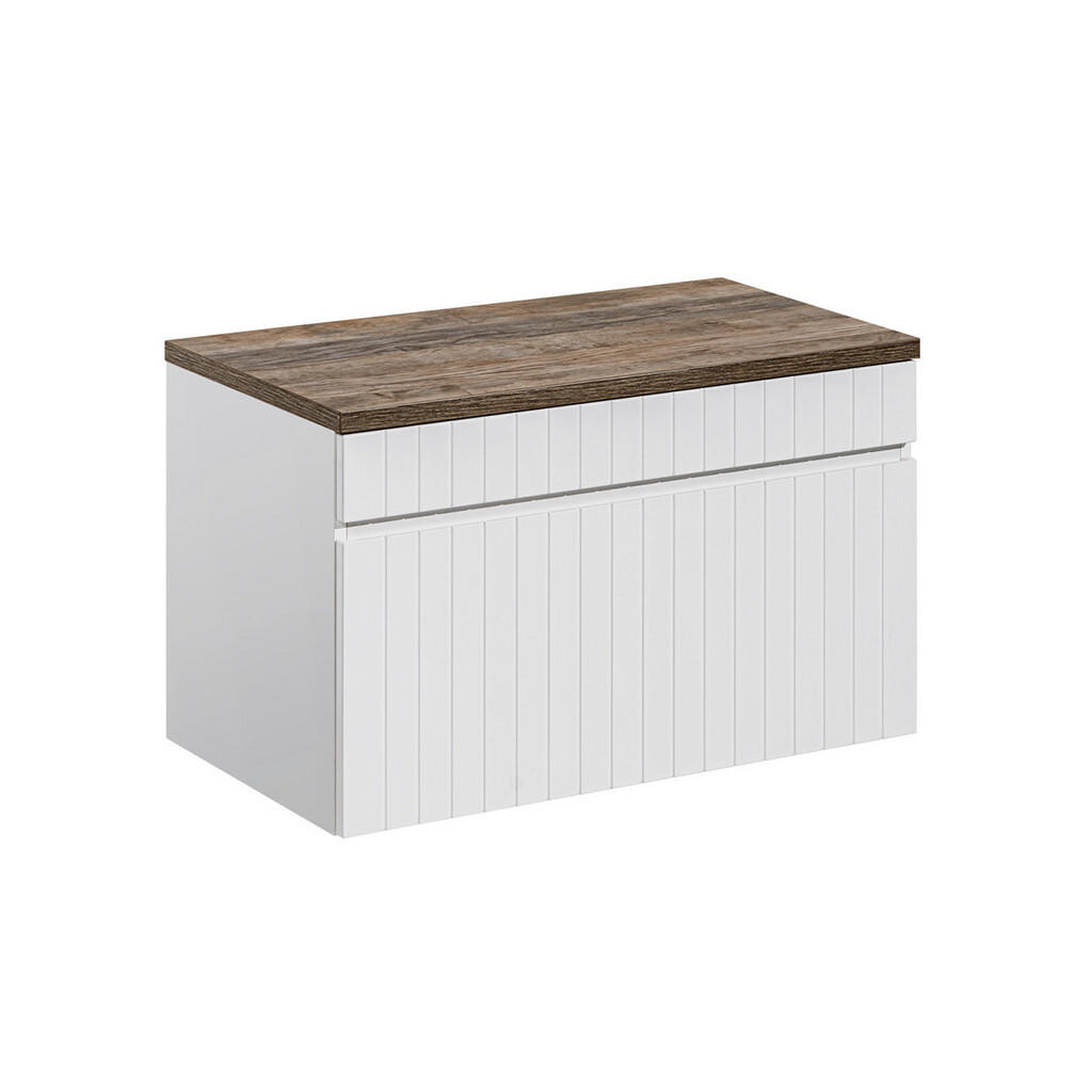 Petits-meubles SKŘÍŇKA POD UMYVADLO 80cm Zelie Bílá