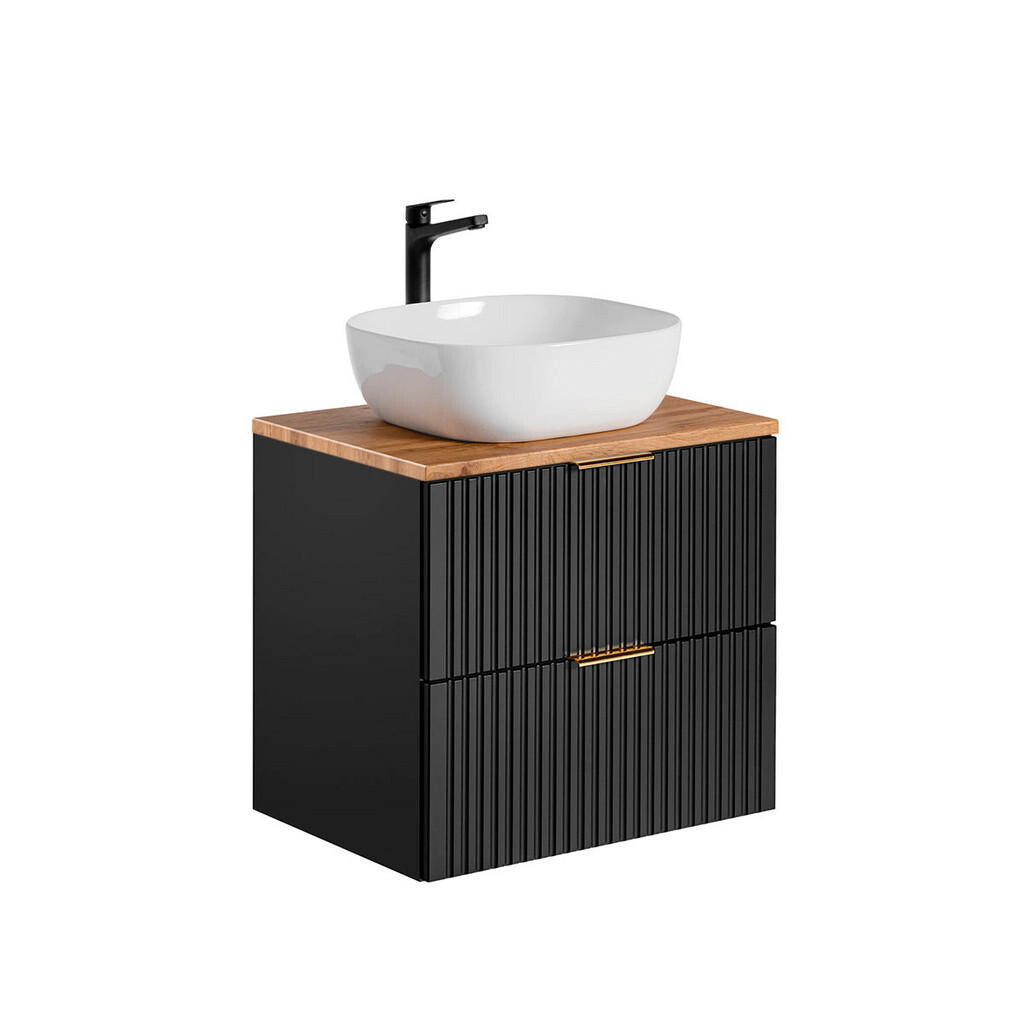 Petits-meubles UMYVADLO 60.6cm Adriel Černá