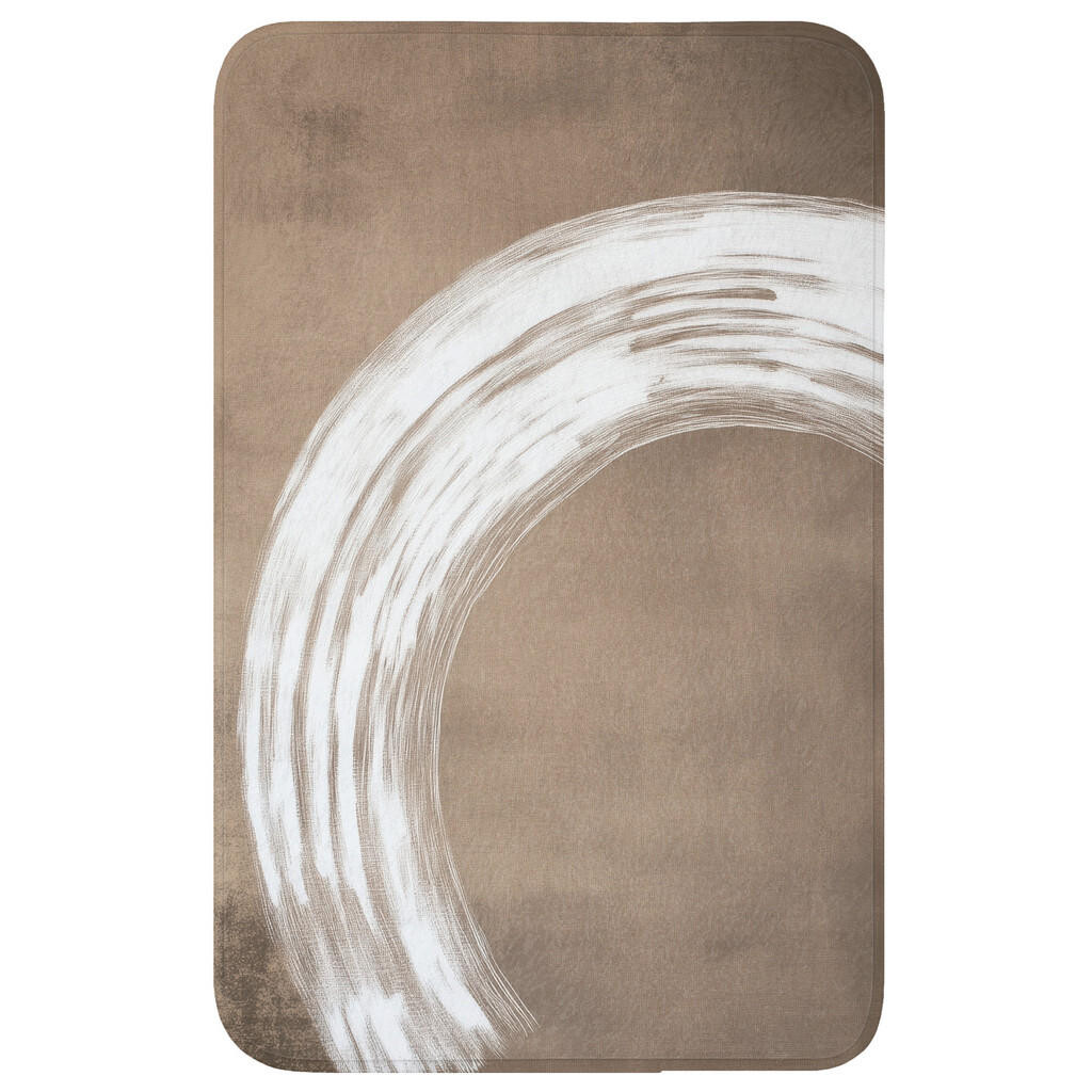 OnlyWow WC PŘEDLOŽKA Barva - hnědá - Japandi 50x80 cm