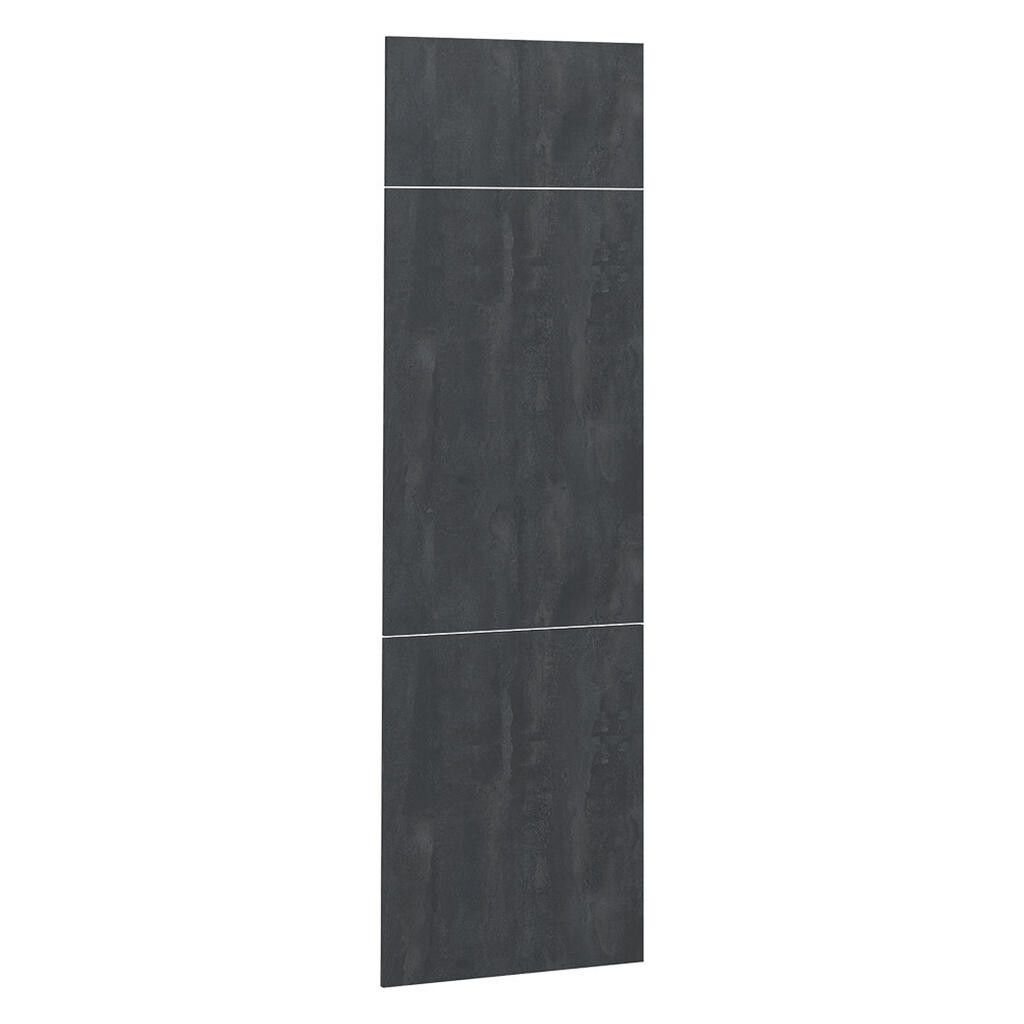 Vicco KUCHYŇSKÁ DVÍŘKA R-Line Černý beton 59.6 x 196 cm nábytková čela pro skříň k vestavné lednici
