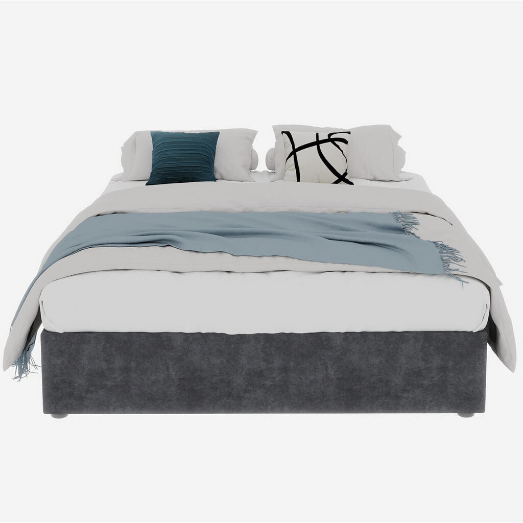 Redom POSTEL 160/200 cm s moderním designem a stabilní konstrukcí, Šedá
