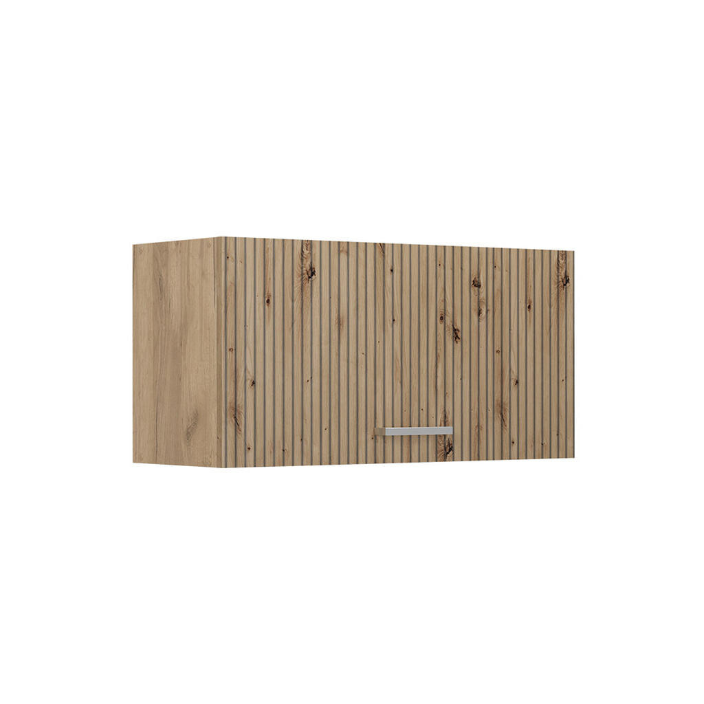 Vicco VĚŠÁK NA STĚNU R-Line, Řemeslný dub/Zlatý mocný dub, 80 cm Plochý