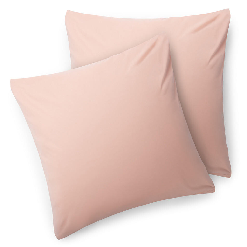 Blumtal POVLAK na polštář Agneta 80/80 cm, sada 2 ks, 100% bavlna, Růžová