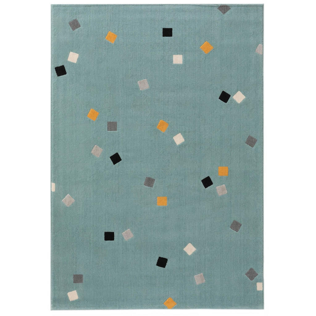 KUNSTLOFT DĚTSKÝ koberec Juno Tyrkysová 120x170 cm