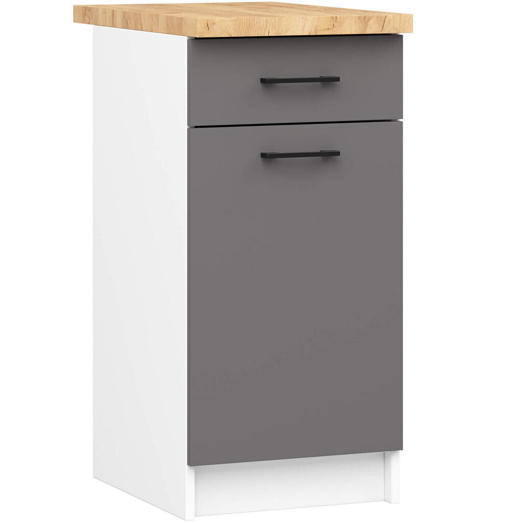 RAUMHIRSCH FURNITURE SPODNÍ SKŘÍŇKA Bílá, grafitově šedá 85/40/46