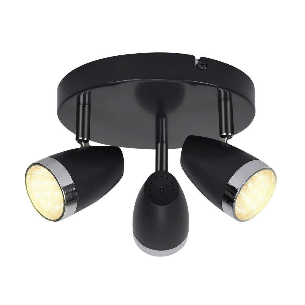 Nettlife LED stropní bodové světlo Leavens 3-plamenné 60/15,5/19 cm