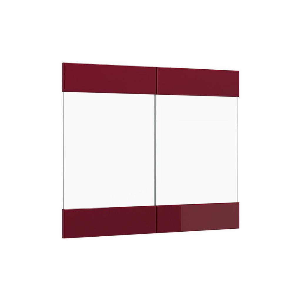 Vicco KUCHYŇSKÁ DVÍŘKA R-Line Červená vysoký lesk 79.2 x 59 cm nábytková čela pro závěsnou vitrínu