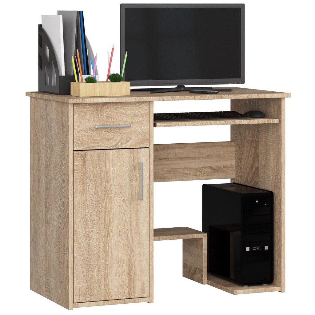 RAUMHIRSCH FURNITURE PSACÍ STŮL dub Sonoma 74/90/50