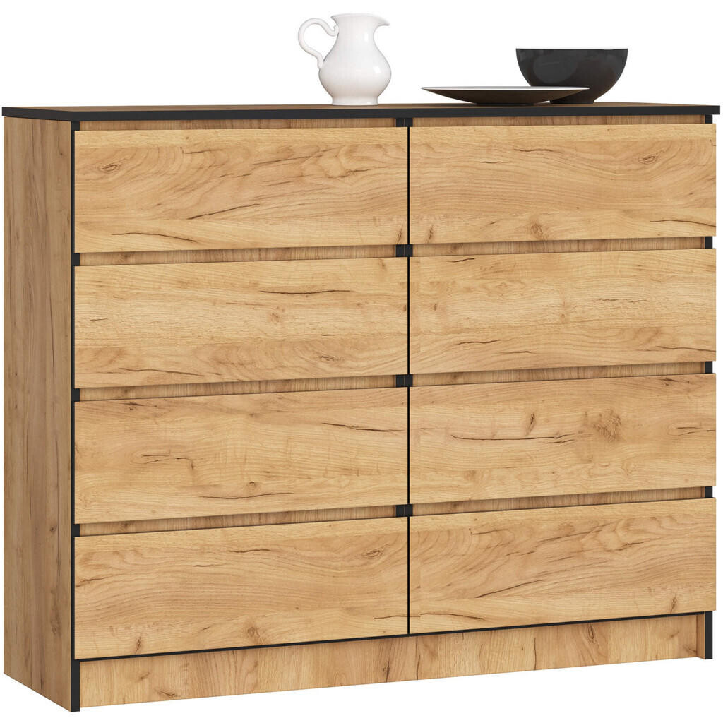 RAUMHIRSCH FURNITURE KOMODA dub Craft 99/120/40