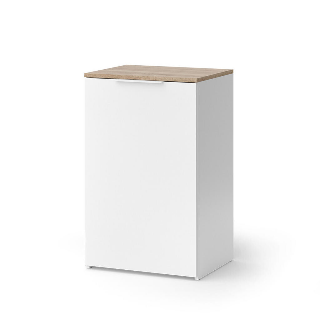 Vicco KREDENC Wido Bílá 50 x 80 cm s policí