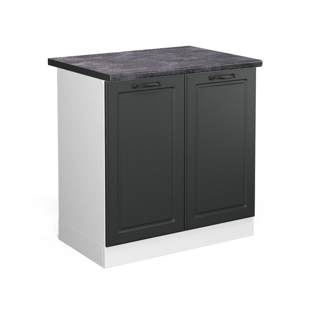Vicco SKŘÍŇKA POD DŘEZ R-Line Antracitový venkovský dům 80 cm , PD Antracit