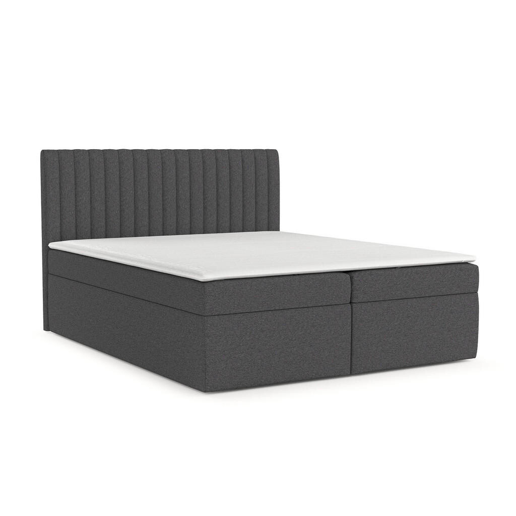 AltaBeds POSTEL BOXSPRING MALDON 140/200 cm Šedá