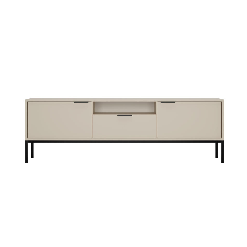 RAUMHIRSCH FURNITURE LOWBOARD Austin II béžová, černá 33/56,4/175 cm