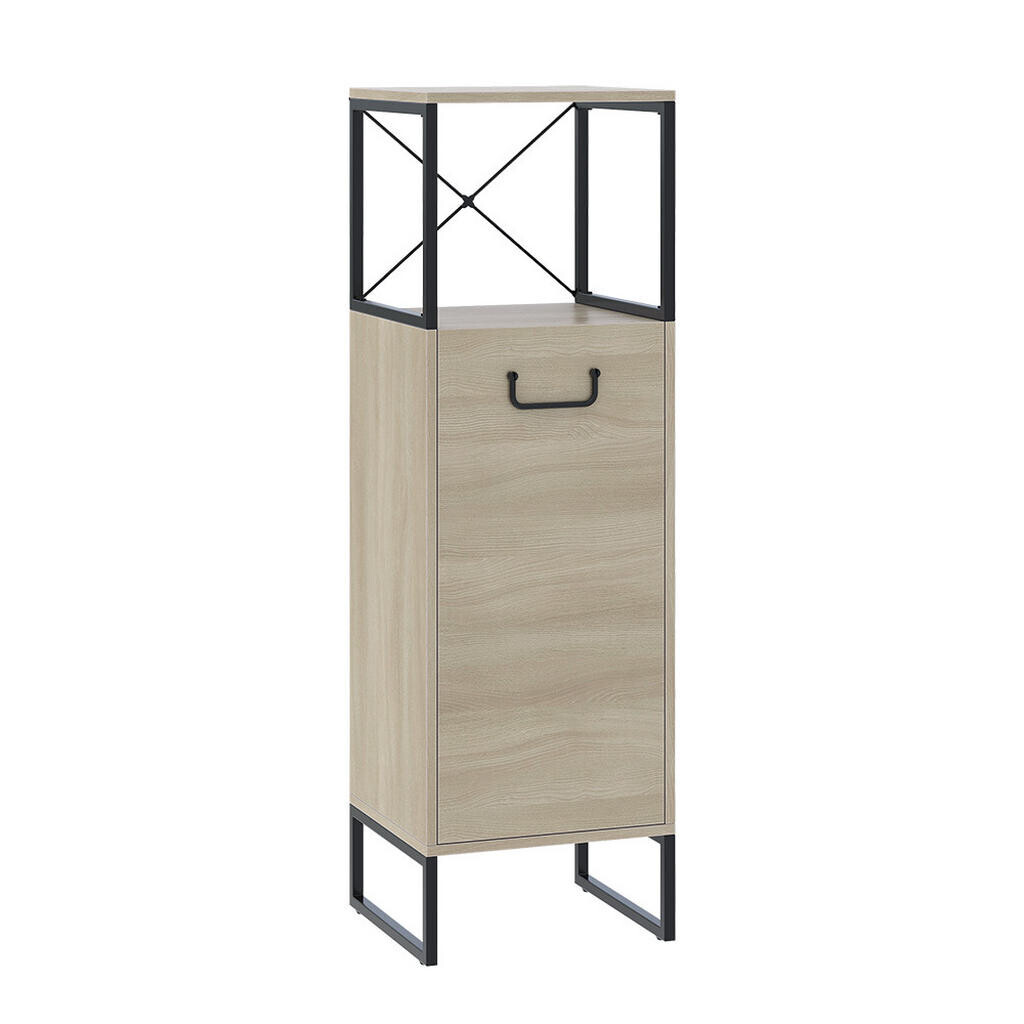Vicco MIDI SKŘÍŇKA Vionna Dub/černá 36 x 116.5 cm