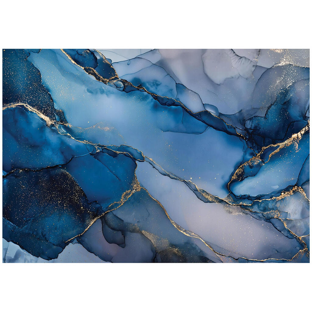 Wallarena FOTOTAPETA Mramor Glamour Blue 150x105 cm