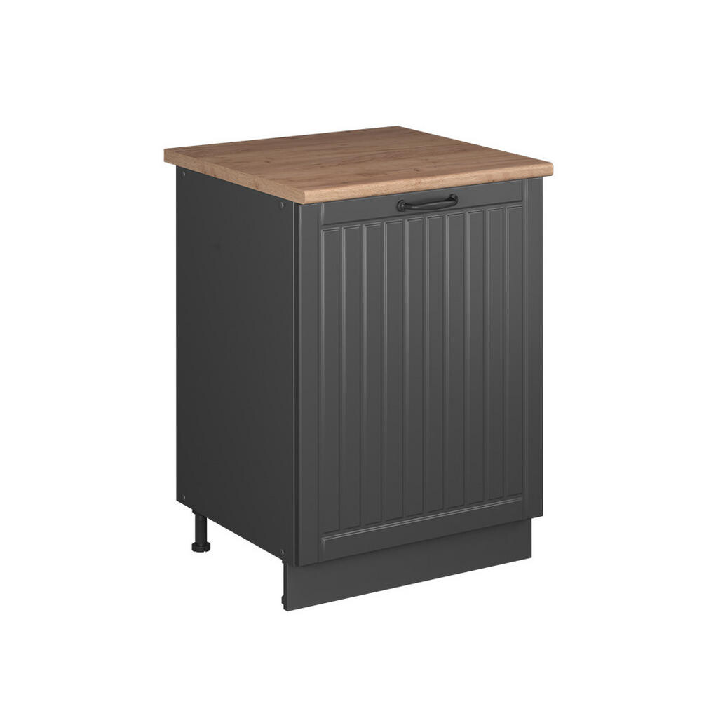 Vicco SPODNÍ SKŘÍŇKA KUCHYŇSKÉ LINKY Fame-Line, Tmavě šedá/Antracit, 60 cm 1 dvířka s pracovní deskou