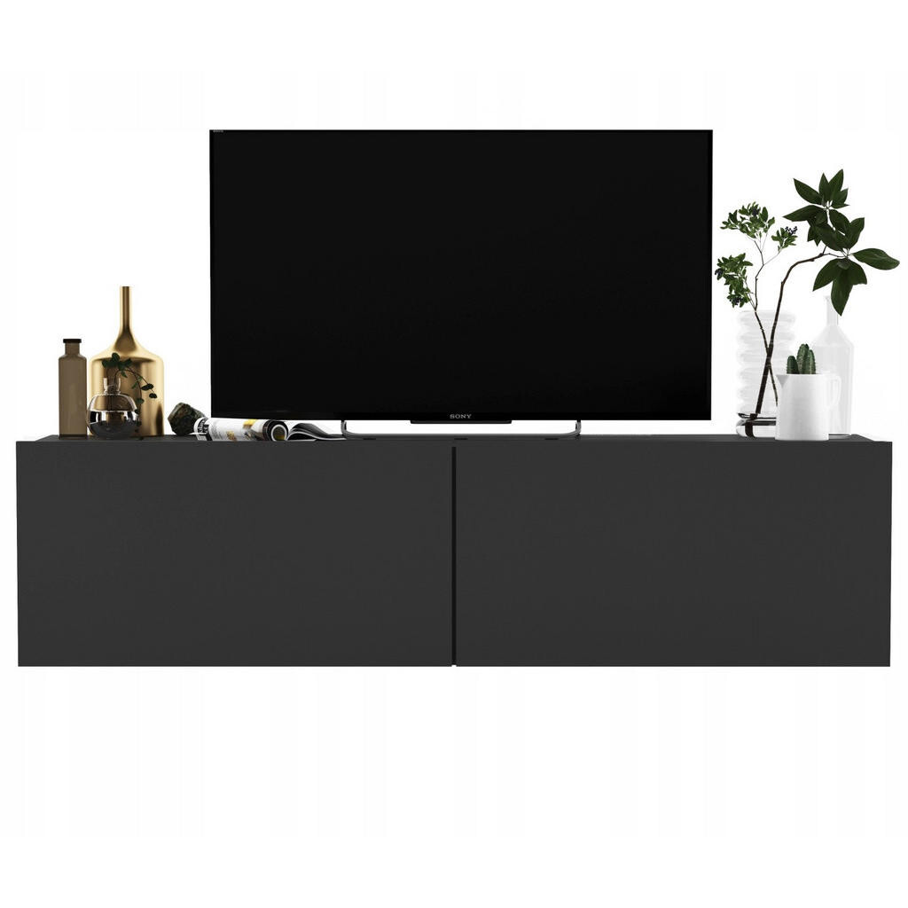 Meble Lindner TV stolek Enjoy Šedá mat 120 cm